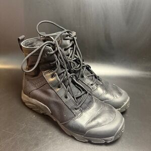 Oakley Black Leather Textile Tactical Military‎ Boot Size 8 Men's Boots